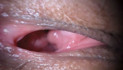 EXTREME EXCLUSIVE CLOSE UP Teen’s orgasmic pussy from inside