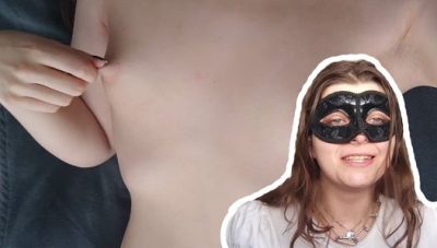 Just 18yo small Tits shy Teen Girl has Orgasm