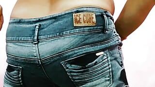 Sister-in-law took off her panties.