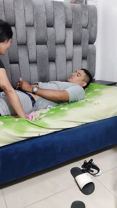 I go into my stepsister’s room and touch her and fuck her hard