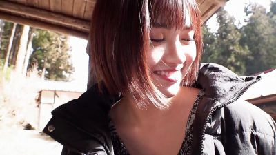 Sex on the Balcony in Full View From the Outside at a Campsite After Being Exposed Outdoors 206