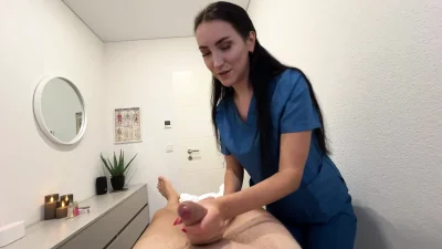 Where Relaxation Turns to Temptation. Her Hands, His Weakness