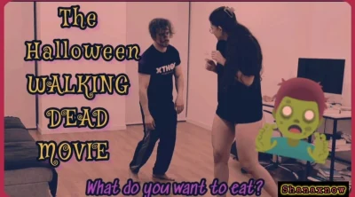 SHANAXNOW HALLOWEEN – ZOMBIE STARVING FOR YOUR ASS BJ CUM IN MOUTH
