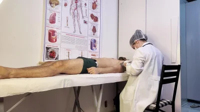 Patient Becomes Rigid in Front of the Nurse During the Examination