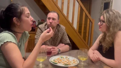 French Pegging – FemDom Humiliation, strapon, double fist, hot wax, cold water jet and Cei