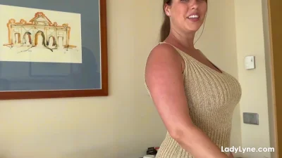 Belgian Curvy MILF LadyLyne fucks like a Goddess in a Hotel Room