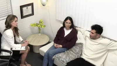 The Perv Therapist Teaches A Young Married Couple How To Fuck – TeamSkeet