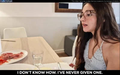 SHY CUTE 18 YEAR OLD GIRL FIRST TIME Skilled Stepmom Teaches Innocent Stepdaughter Sucking Dick Properly – Double Blowjob Lesson