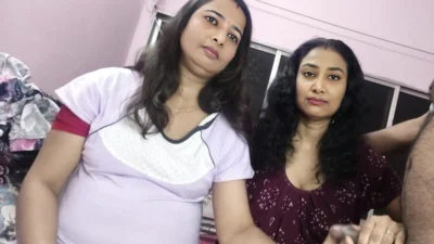 First Ever Bengali Bhabhi’s Threesome sex with Stepson, Desi Viral mms in Hindi Audio